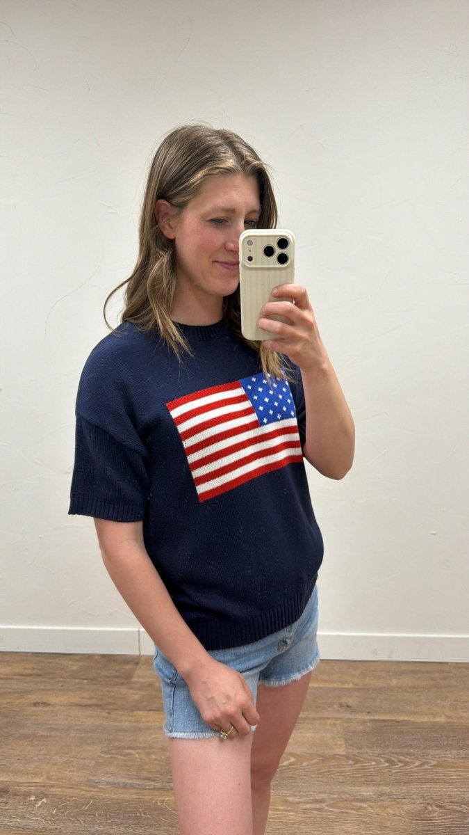 American Flag Sweater - Three:Twelve Boutique - Hyfve