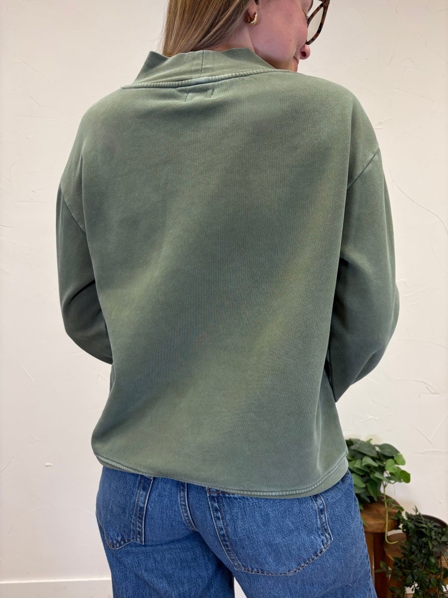 Ashford Mock neck Sweatshirt - Three:Twelve Boutique - Thread & Supply