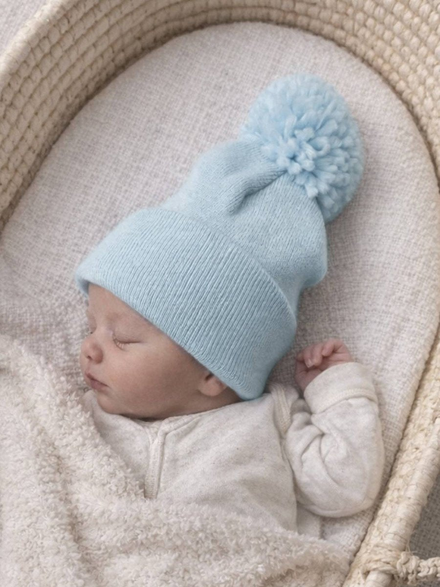 Baby's First Hat®, Baby Blue Pom - Three:Twelve Boutique - SpearmintLOVE
