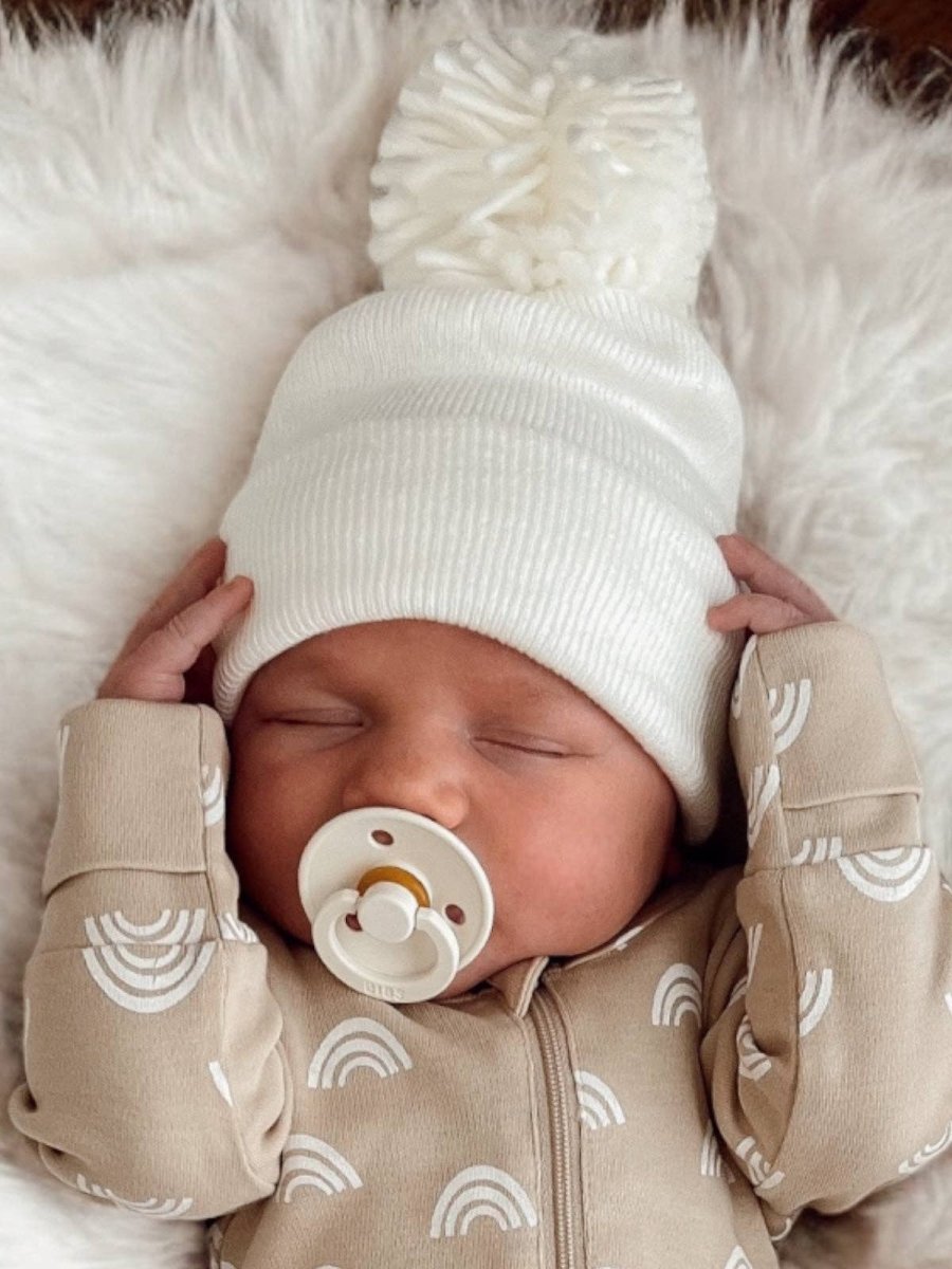 Baby's First Hat®, Warm White Pom - Three:Twelve Boutique - SpearmintLOVE