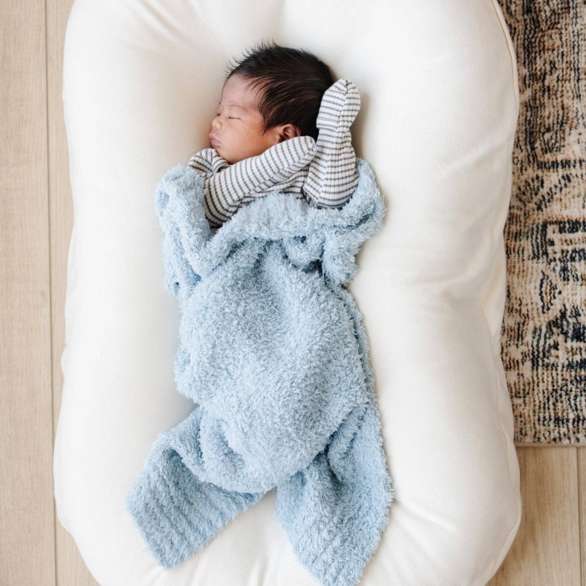 BAMBONI® MINI BLANKETS: Gray - Three:Twelve Boutique - Saranoni