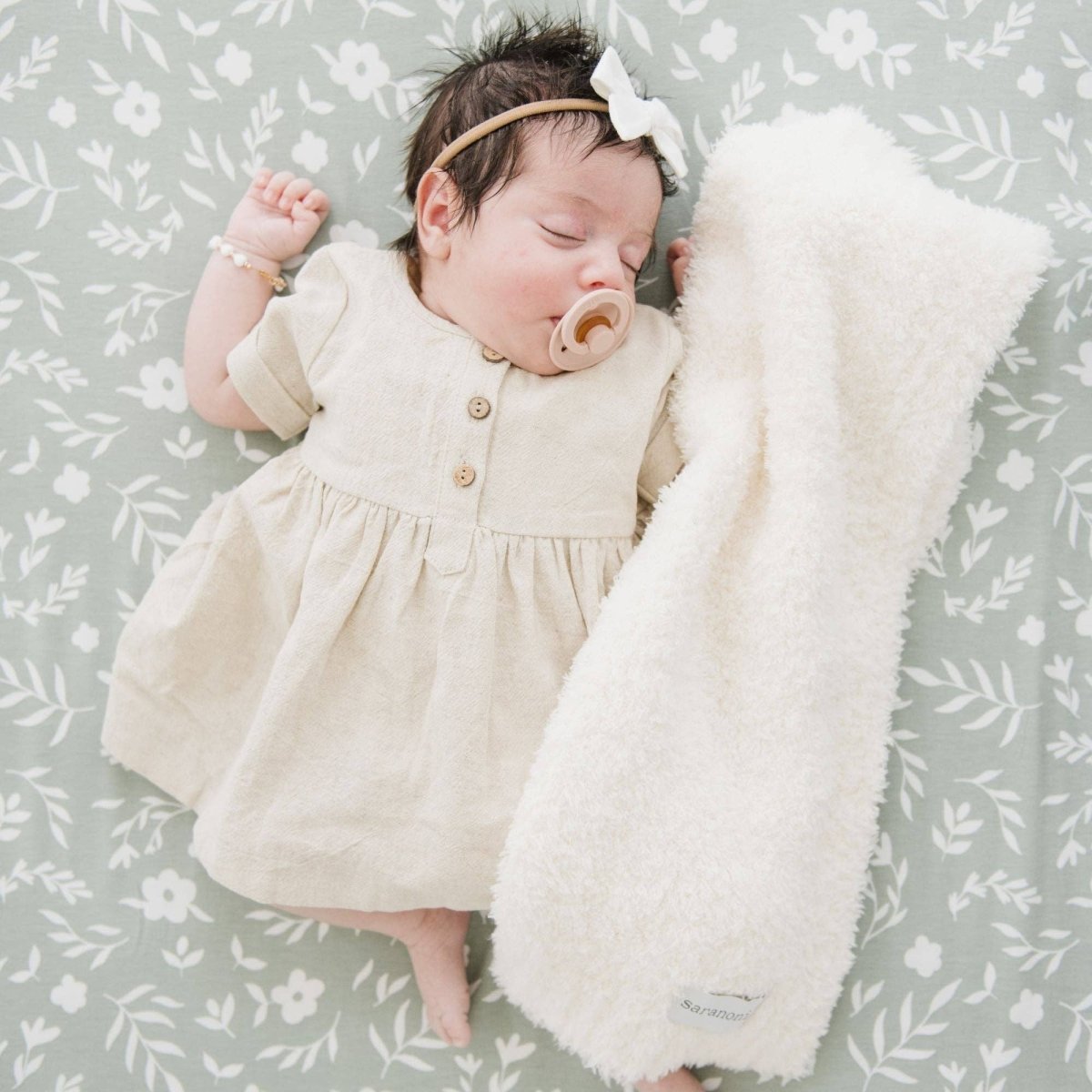 BAMBONI® MINI BLANKETS: Gray - Three:Twelve Boutique - Saranoni
