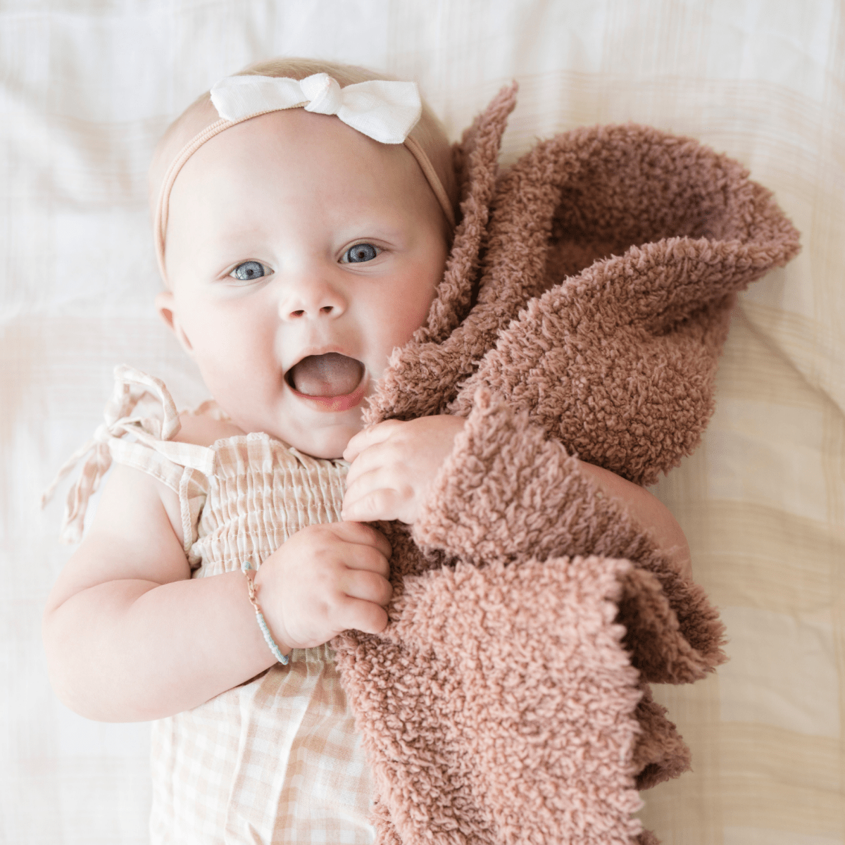 BAMBONI® MINI BLANKETS: Gray - Three:Twelve Boutique - Saranoni