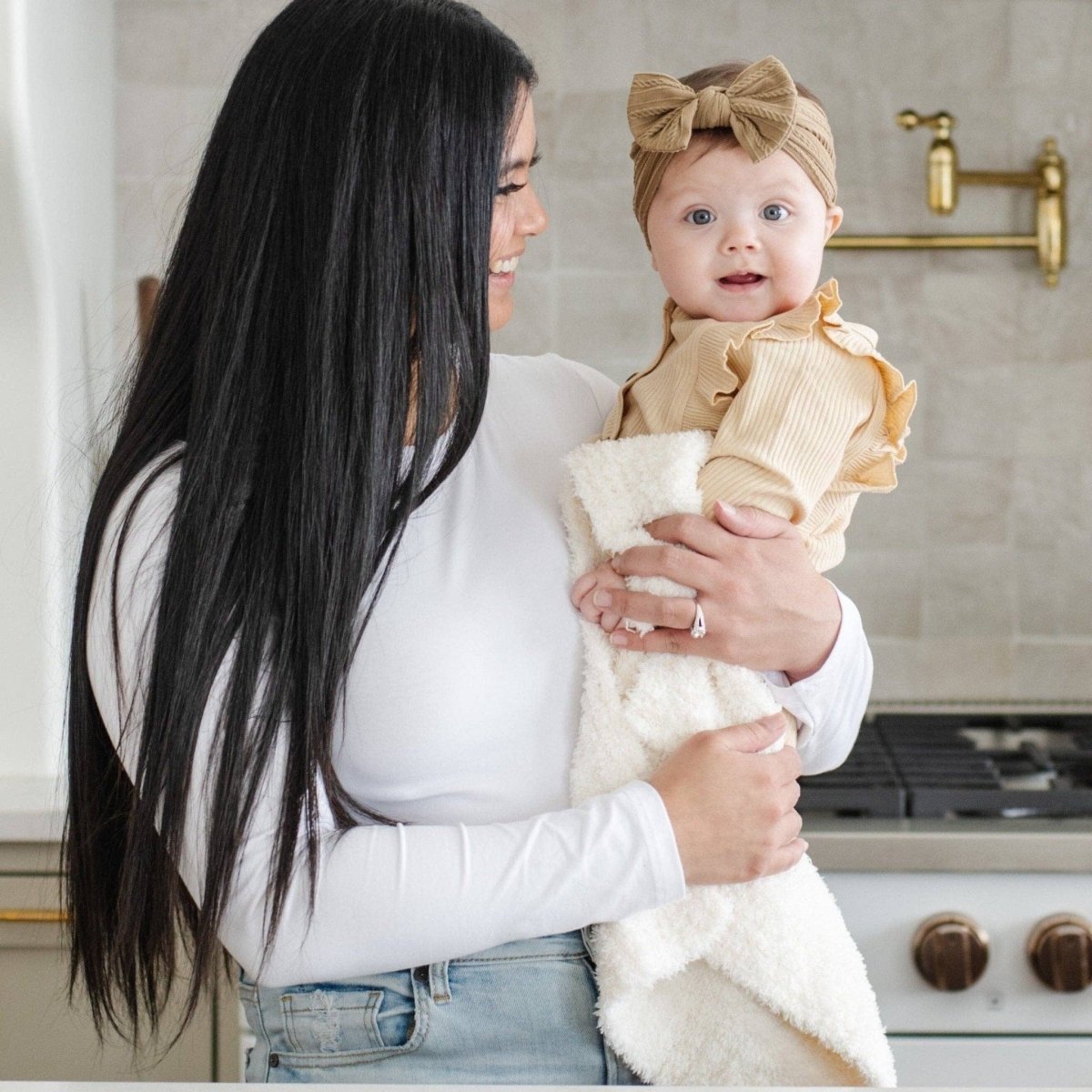 BAMBONI® MINI BLANKETS: Woodrose - Three:Twelve Boutique - Saranoni