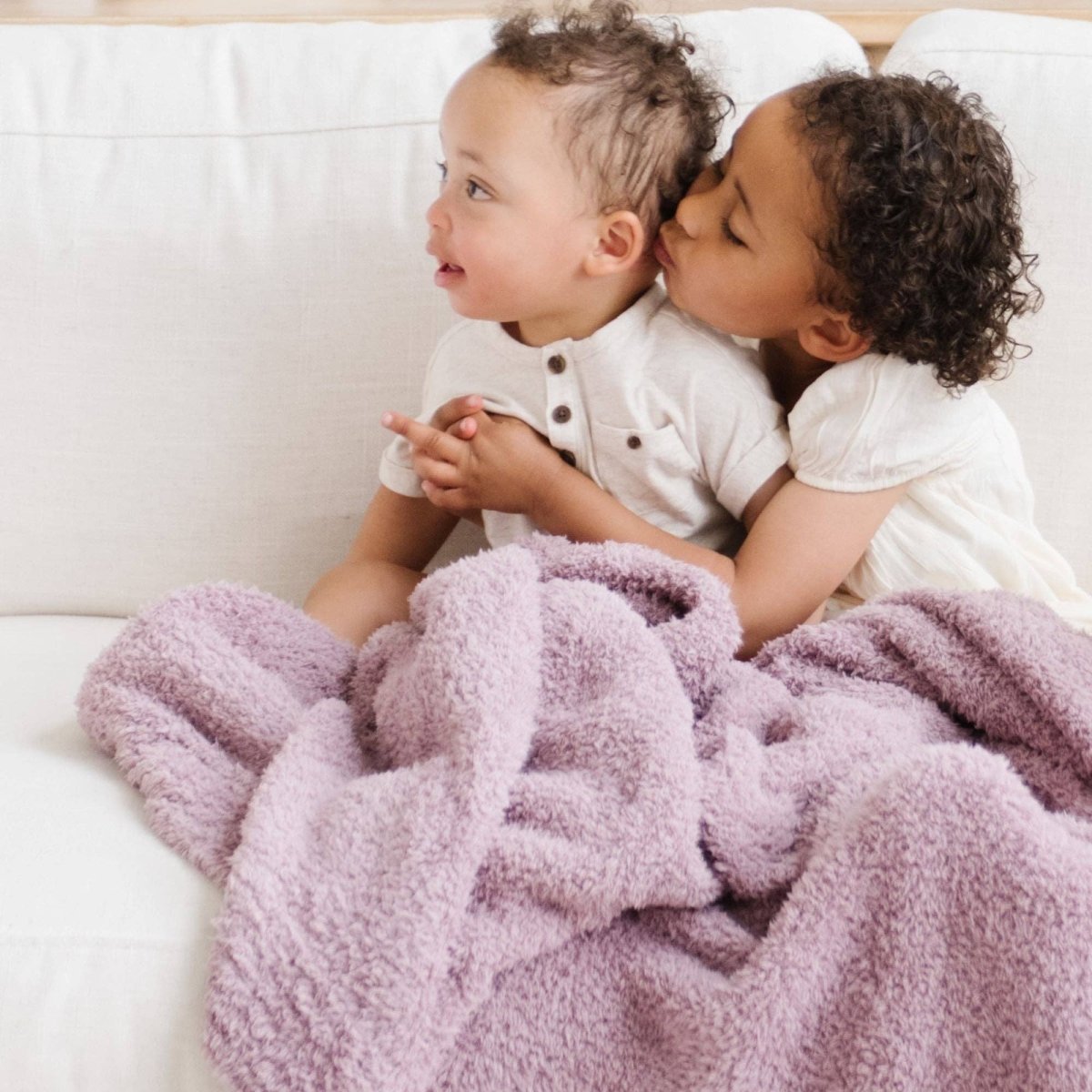 BAMBONI® MINI BLANKETS: Woodrose - Three:Twelve Boutique - Saranoni