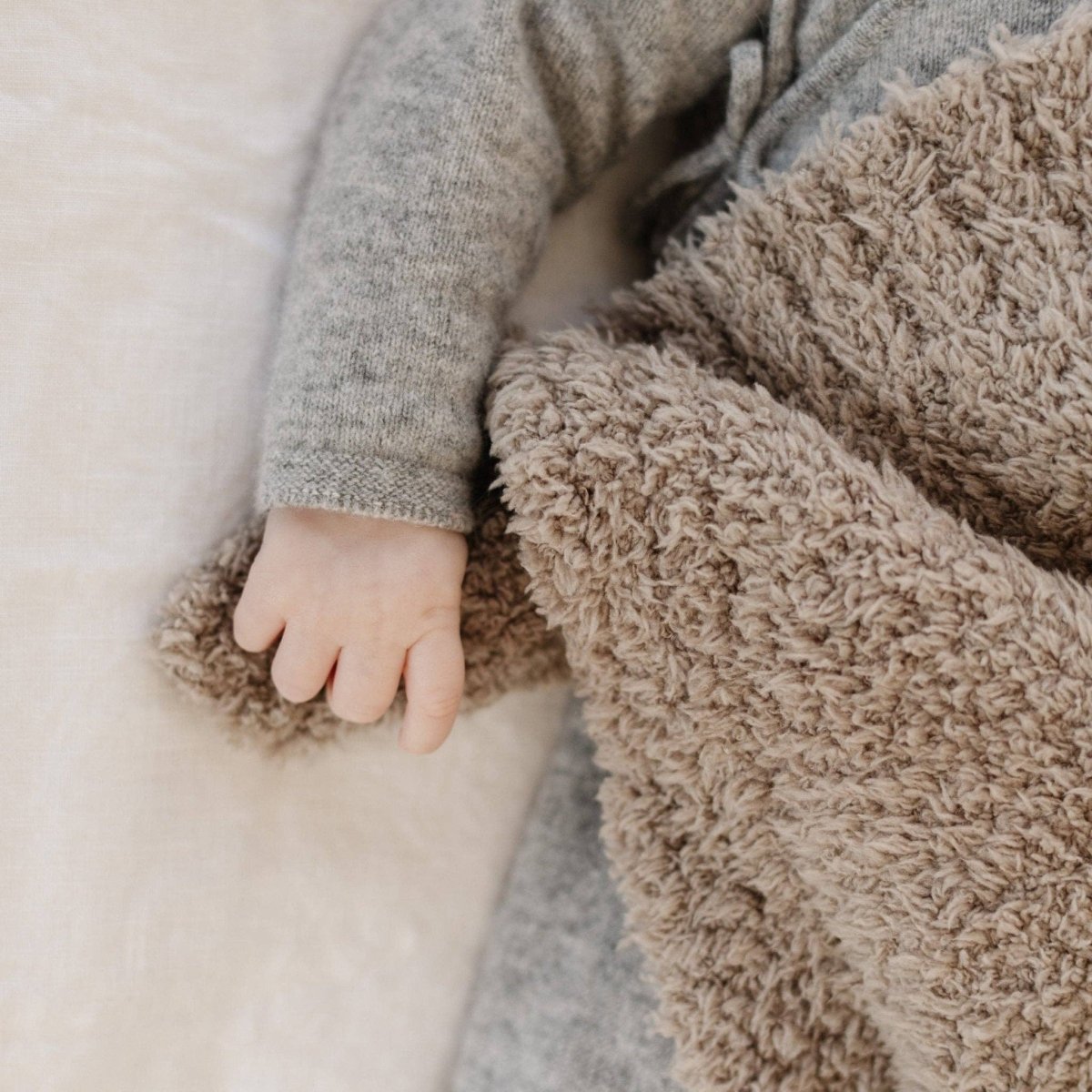 BAMBONI® RECEIVING BLANKETS: Gray - Three:Twelve Boutique - Saranoni