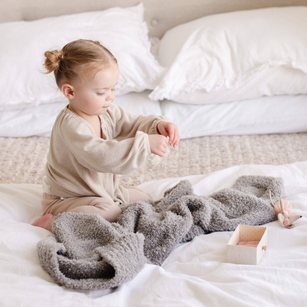 BAMBONI® RECEIVING BLANKETS: Juniper - Three:Twelve Boutique - Saranoni