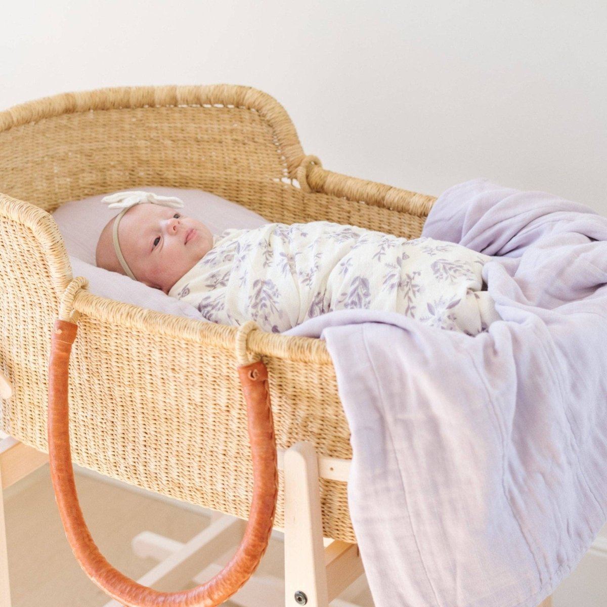BAMBOO RAYON MUSLIN SWADDLES: The Savannah - Three:Twelve Boutique - Saranoni