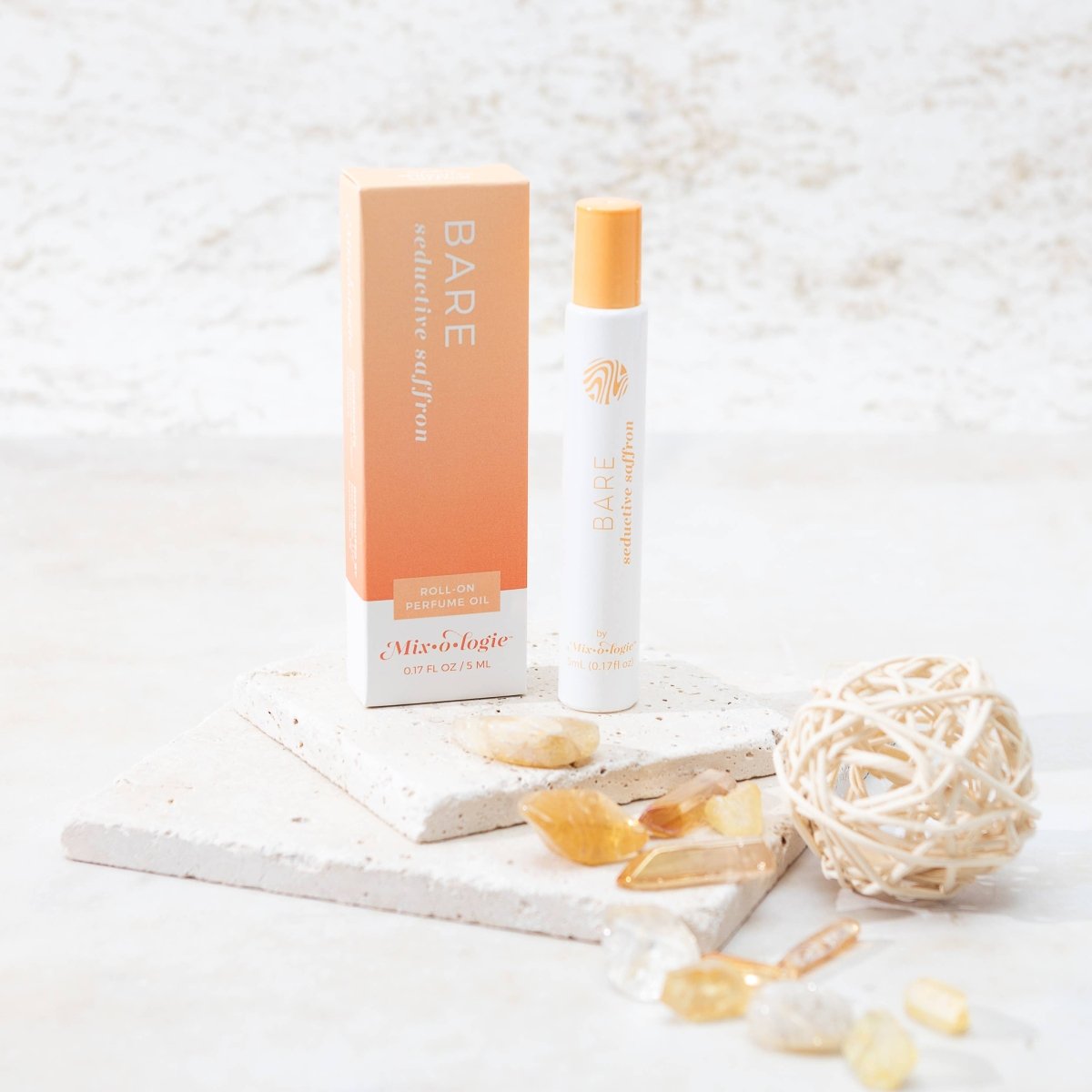 Bare (seductive saffron) | Rollerball Perfume Oil Roll-On - Three:Twelve Boutique - Mixologie