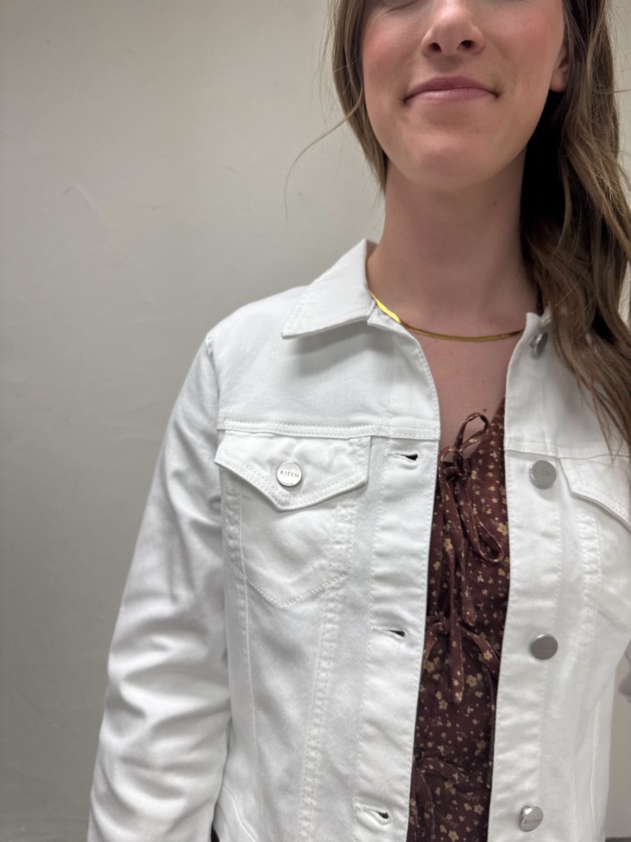 Basic Denim Jacket - Three:Twelve Boutique - Three:Twelve