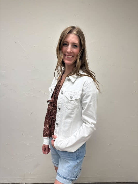 Basic Denim Jacket - Three:Twelve Boutique - Three:Twelve