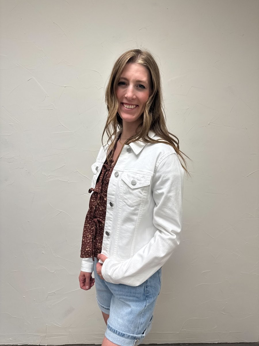 Basic Denim Jacket - Three:Twelve Boutique - Three:Twelve