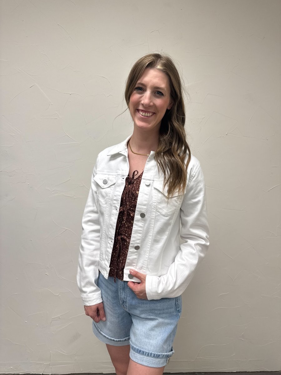 Basic Denim Jacket - Three:Twelve Boutique - Three:Twelve