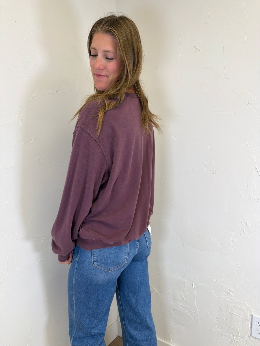 Basic Oversized Sweatshirt - Three:Twelve Boutique - Hyfve