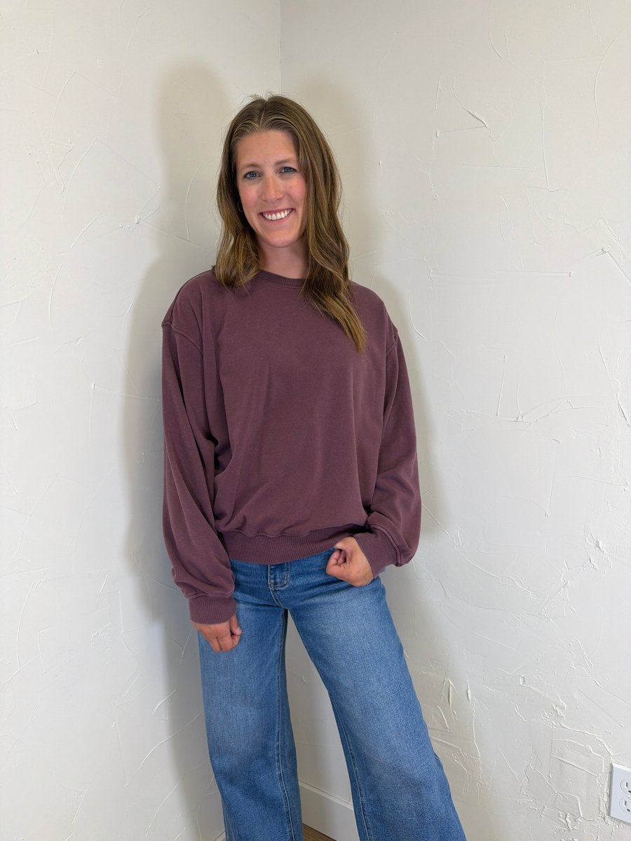Basic Oversized Sweatshirt - Three:Twelve Boutique - Hyfve