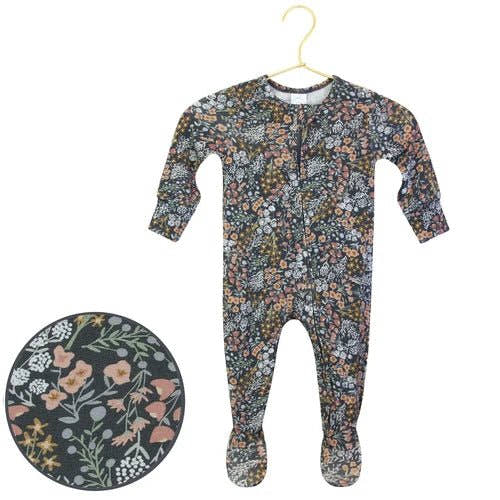 Bea Zipper Footies - Three:Twelve Boutique - Lou Lou & Company