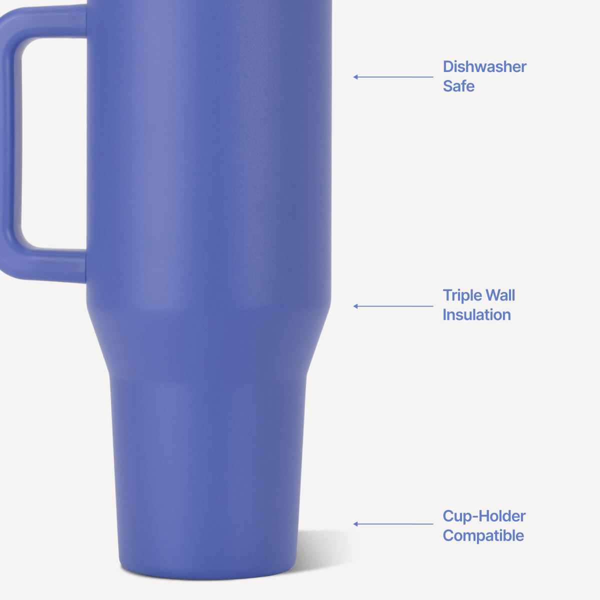 Berry Pop HydroJug 40 oz Traveler Tumbler - Three:Twelve Boutique - HydroJug