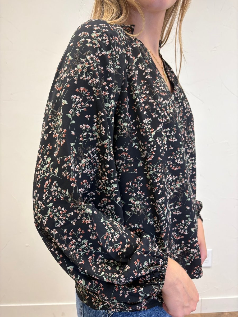 Boho Button Blouse - Three:Twelve Boutique - Mikarose