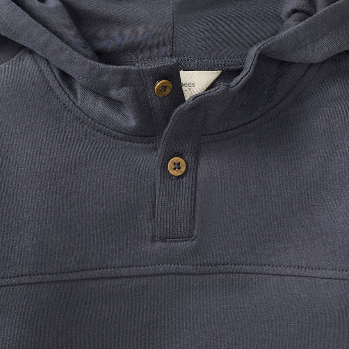 Button Placket Hoodie - Three:Twelve Boutique - Burt's Bees Baby