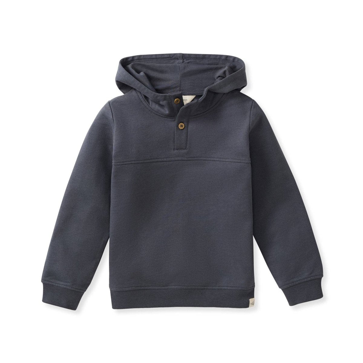 Button Placket Hoodie - Three:Twelve Boutique - Burt's Bees Baby