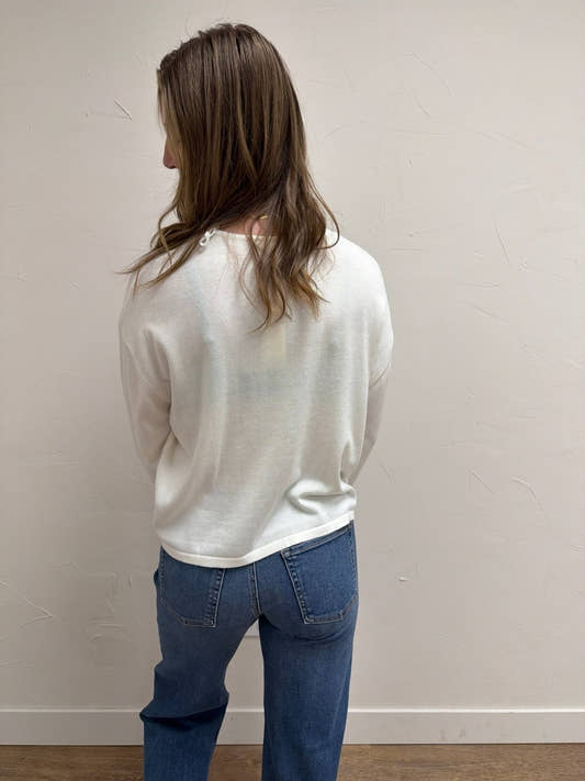 Button Up Lightweight Sweater Cardigan - Three:Twelve Boutique - Wishlist