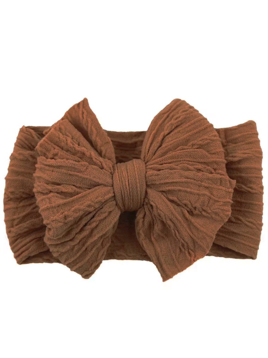 Cable Bow, Brown - Three:Twelve Boutique - SpearmintLOVE