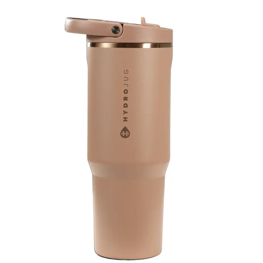 Caramel HydroJug 32 oz Sport Water Bottle