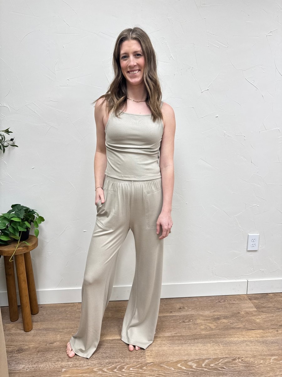 Casual Wide Leg Pants - Three:Twelve Boutique - By Together