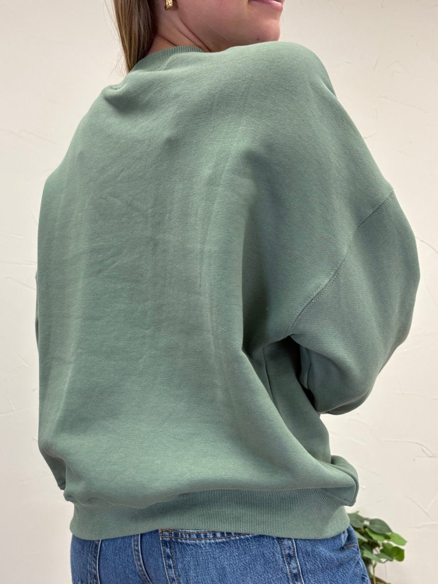 "Christmas Tree" Embroidered Sweatshirt - Three:Twelve Boutique - Le Lis