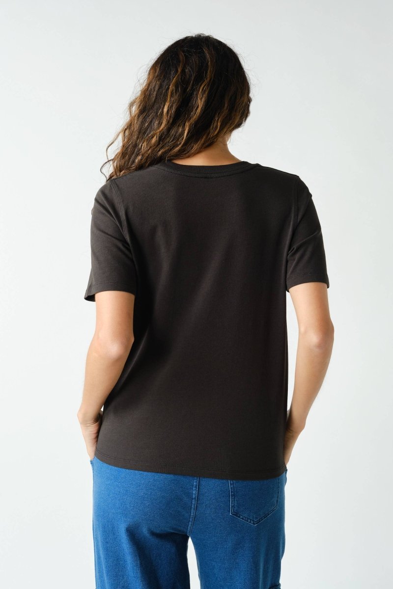 Classic Boxy Fit Tee - Three:Twelve Boutique - Mono B