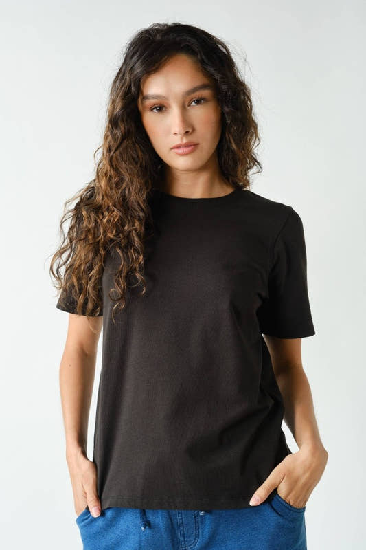 Classic Boxy Fit Tee - Three:Twelve Boutique - Mono B