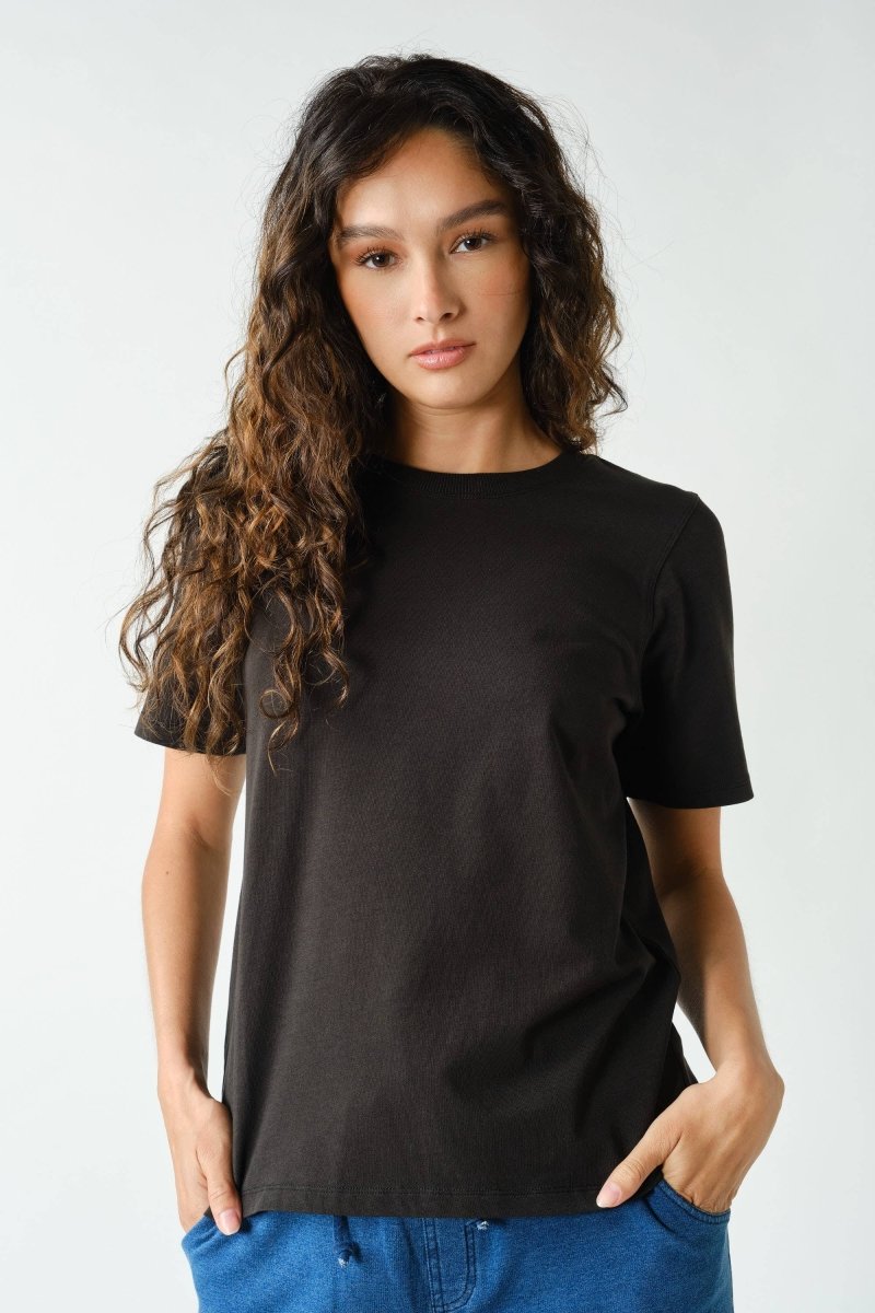 Classic Boxy Fit Tee - Three:Twelve Boutique - Mono B