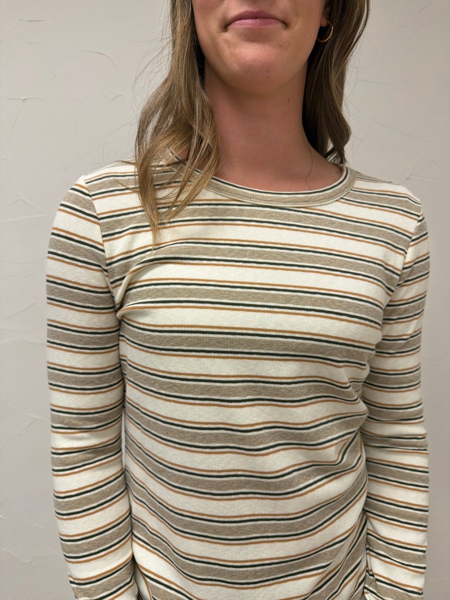 Crew Hacci Striped Top - Three:Twelve Boutique - Staccato