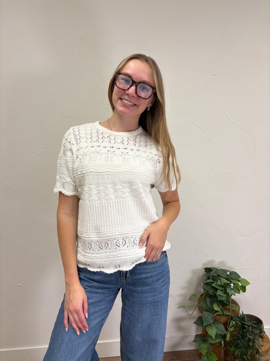 Crochet Top - Three:Twelve Boutique - VINE & LOVE