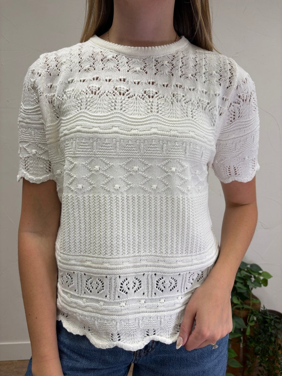 Crochet Top - Three:Twelve Boutique - VINE & LOVE
