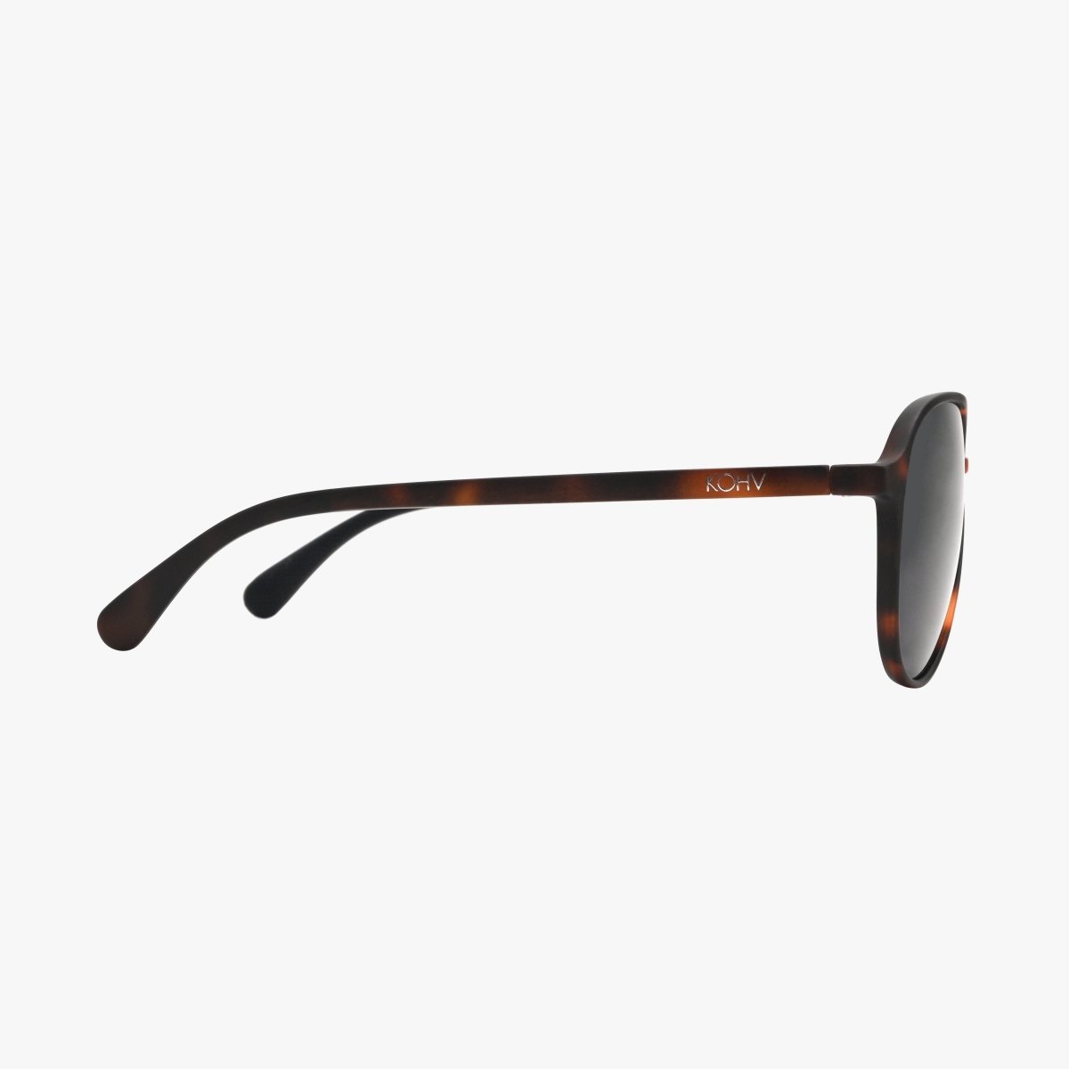 DASH Tortoise Polarized Aviator Sunglasses – Lightweight UV400 Active Frame - Three:Twelve Boutique - Kohv Eyewear