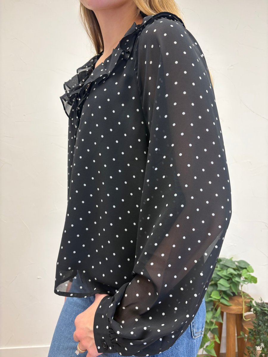 Dorrie Dots Top - Three:Twelve Boutique - Thread & Supply