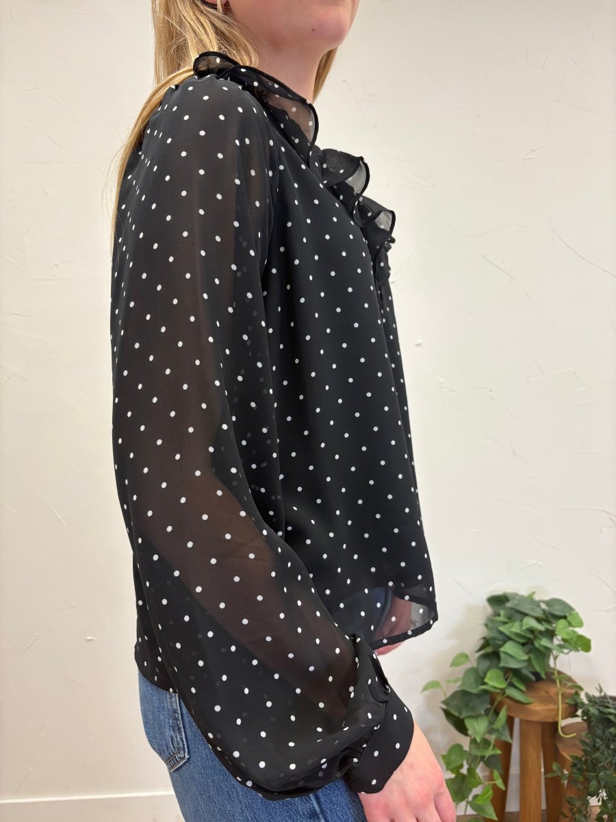 Dorrie Dots Top - Three:Twelve Boutique - Thread & Supply