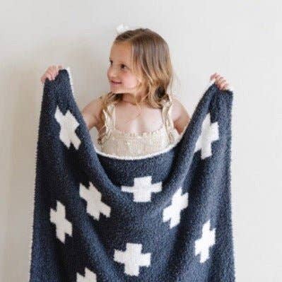 DOUBLE-LAYER BAMBONI® MINI BLANKETS: Bunny Double Layer - Three:Twelve Boutique - Saranoni