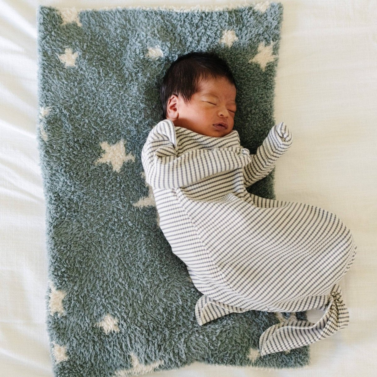 DOUBLE-LAYER BAMBONI® MINI BLANKETS: Bunny Double Layer - Three:Twelve Boutique - Saranoni