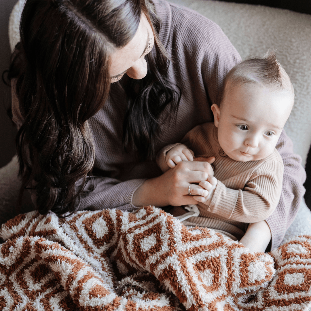 DOUBLE-LAYER BAMBONI® MINI BLANKETS: Lion Double Layer - Three:Twelve Boutique - Saranoni