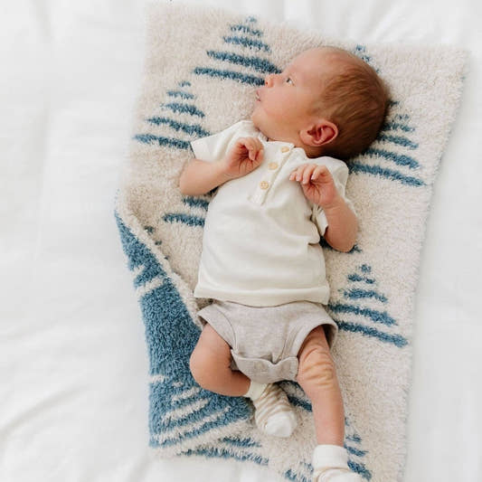 DOUBLE-LAYER BAMBONI® MINI BLANKETS: Triangle Double Layer - Three:Twelve Boutique - Saranoni