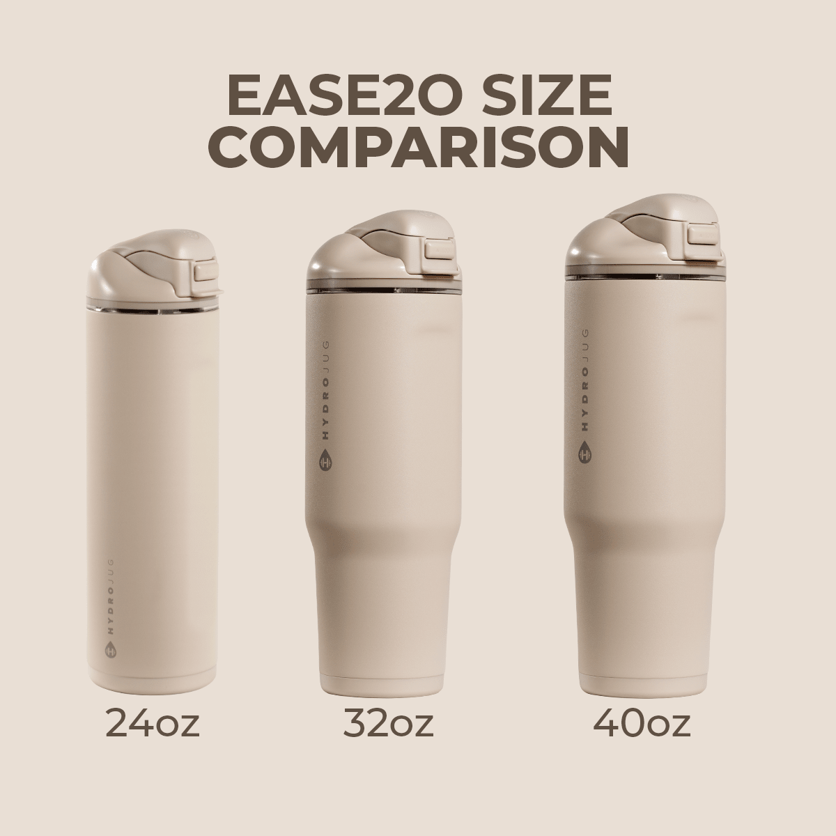 Dune HydroJug 32 oz Ease2o - Three:Twelve Boutique - HydroJug