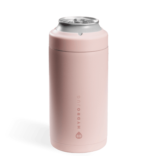Dusty Rose HydroJug 16 oz Can Cooler - Three:Twelve Boutique - HydroJug
