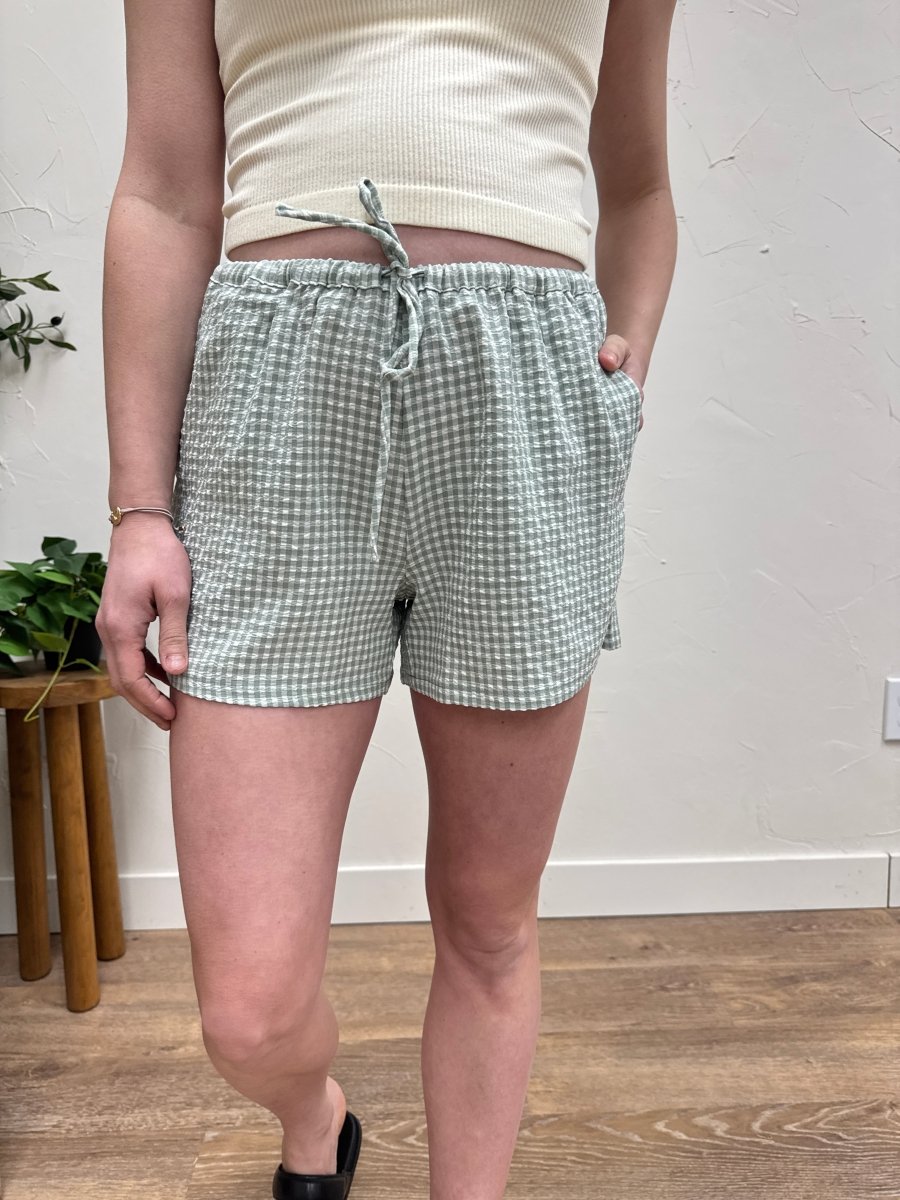 Gingham Shorts - Three:Twelve Boutique - Hyfve