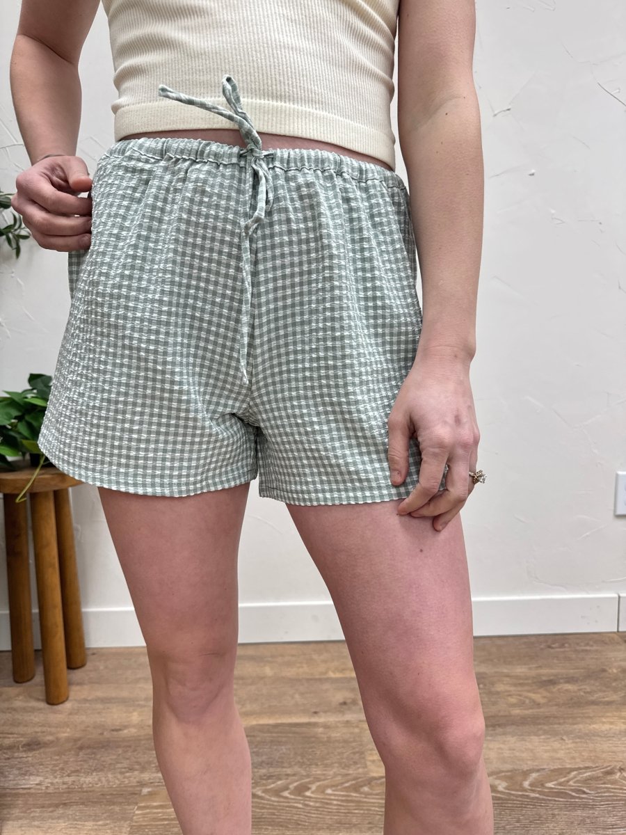 Gingham Shorts - Three:Twelve Boutique - Hyfve