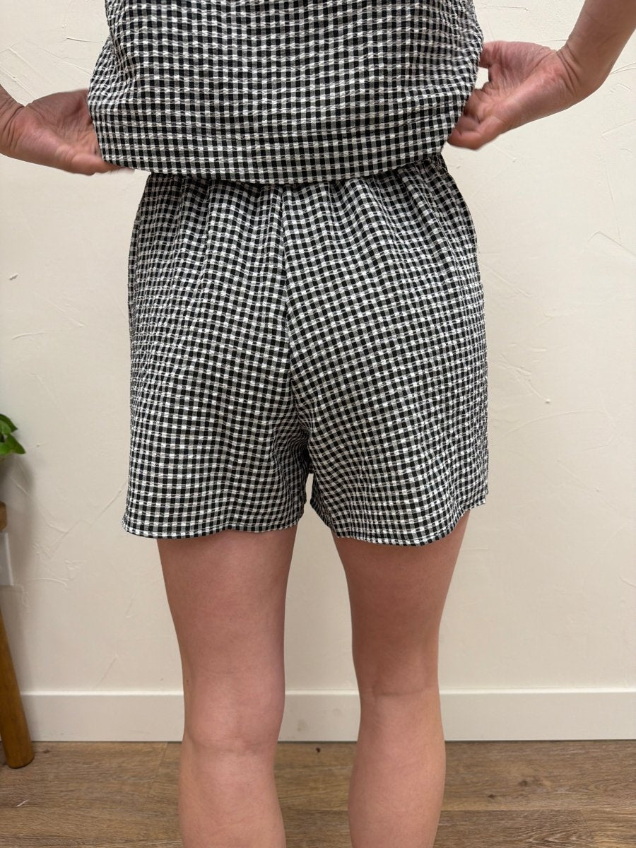 Gingham Tank and Skort Set – Matching Summer Two Piece Outfit - Three:Twelve Boutique - Hyfve