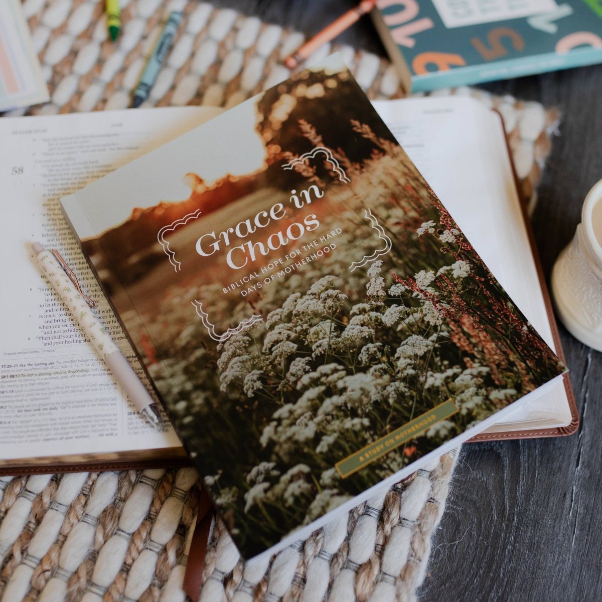 Grace in Chaos | Biblical Hope for the Hard Days of Motherhood - Three:Twelve Boutique - The Daily Grace Co
