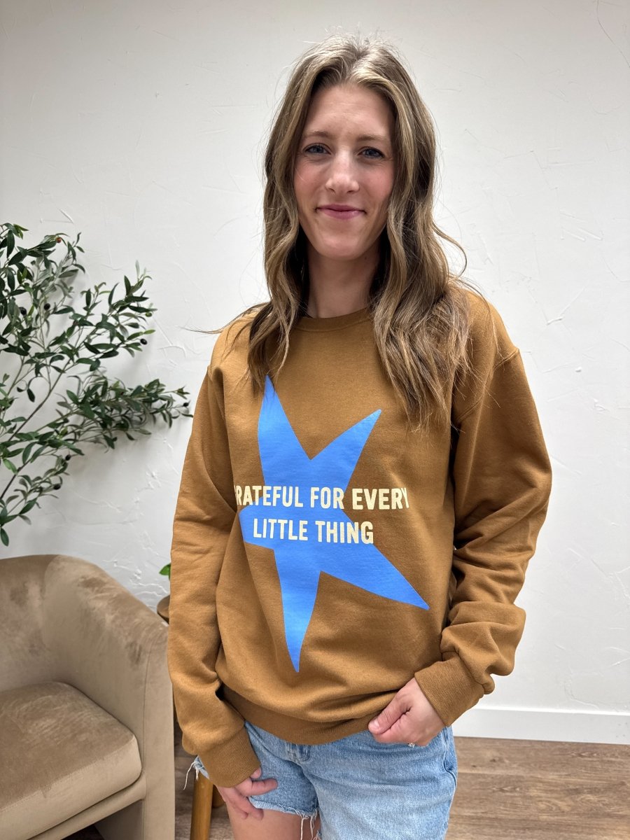 Grateful Every Little Thing Sweatshirt - Three:Twelve Boutique - Three:Twelve
