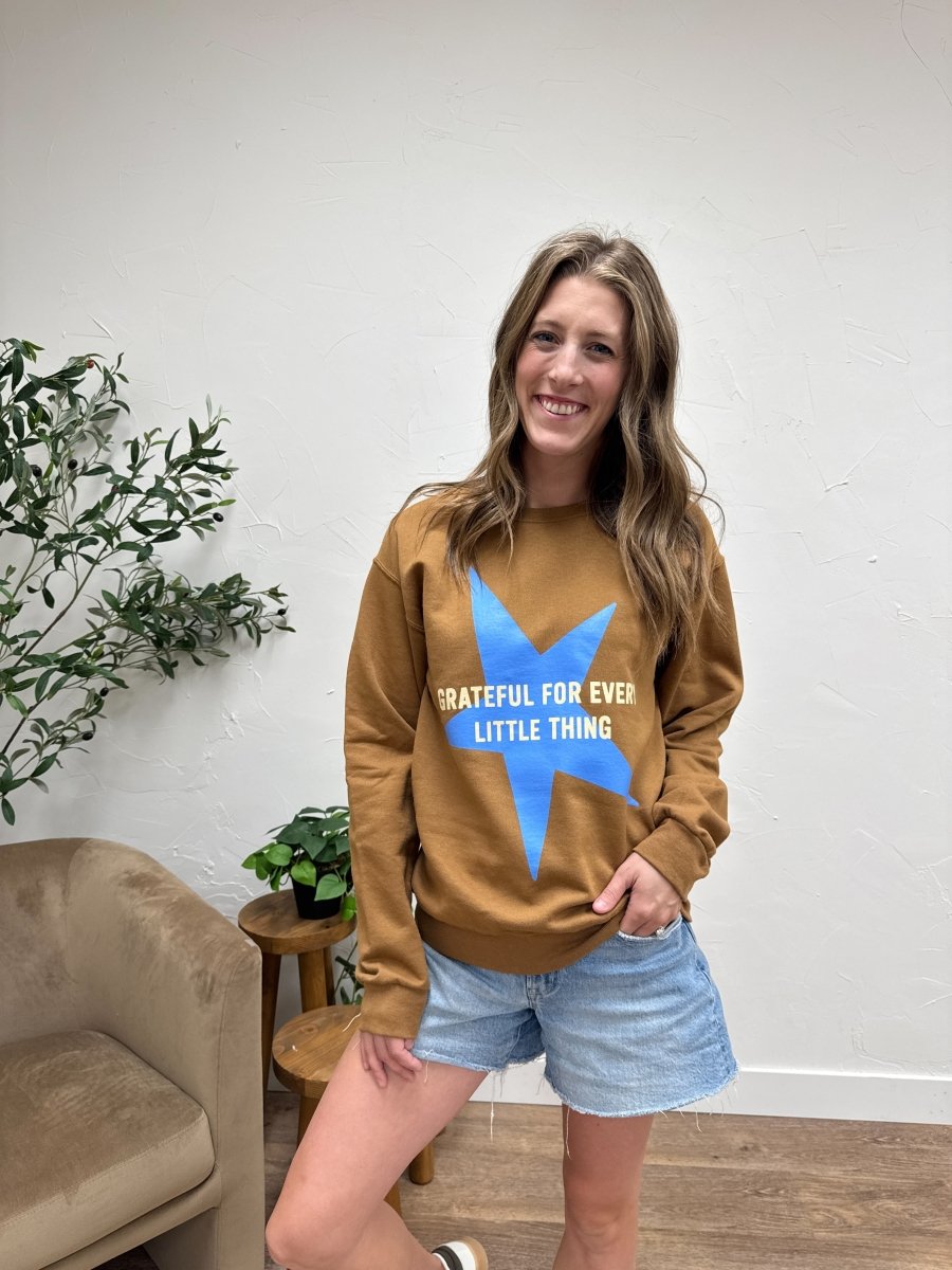Grateful Every Little Thing Sweatshirt - Three:Twelve Boutique - Three:Twelve